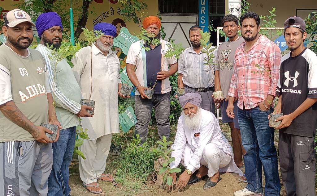 ਪਿੰਡ ਬਲਾਕੀਪੁਰ ਚ ਵਣ ਮਹਾਂਉਤਸਵ ਮਨਾਇਆ ਸਮਾਜ ਸੇਵੀ ਕਿਰਪਾਲ ਸਿੰਘ ਬਲਾਕੀਪੁਰ ਦੀ ਅਗਵਾਈ ਚ ਬੂਟੇ ਵੰਡੇ